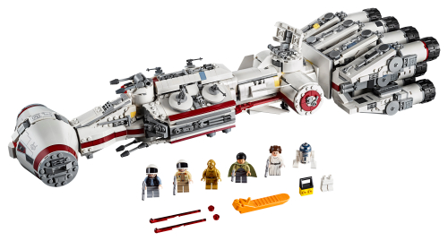 LEGO 75244 Tantive IV, vue du modèle de référence.