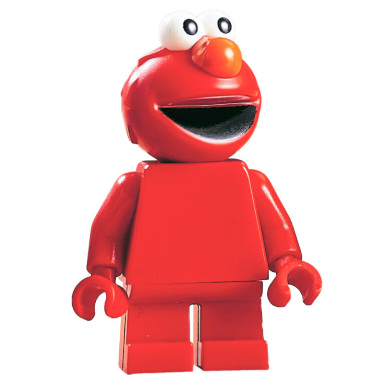 Minifigurine LEGO Elmo — référence fig-010729