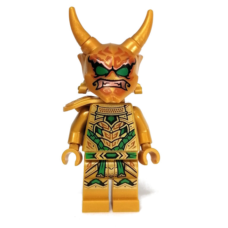Minifigurine LEGO Lloyd Oni doré — référence fig-012724