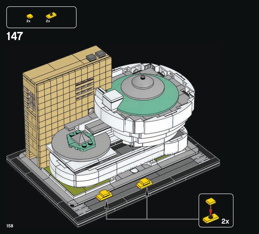 Notice LEGO 21035, page 158 : La Cinquième Avenue