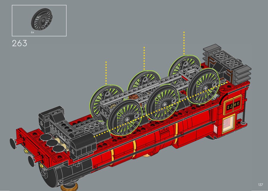 Notice LEGO 76405, page 137, étape 263
