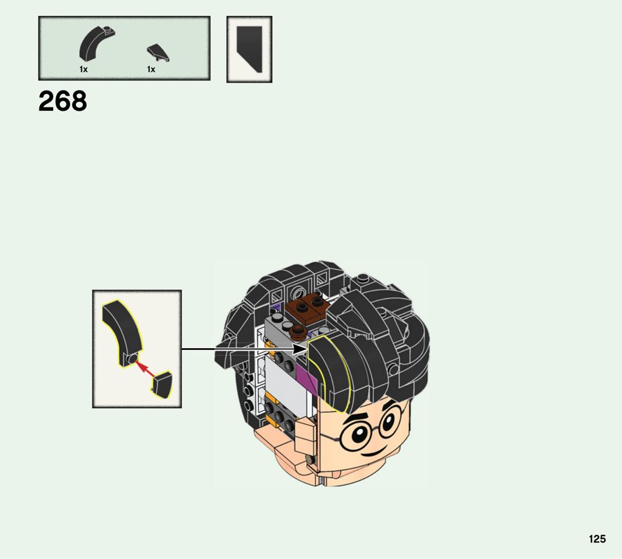 Notice LEGO 76393, page 125, étape 268