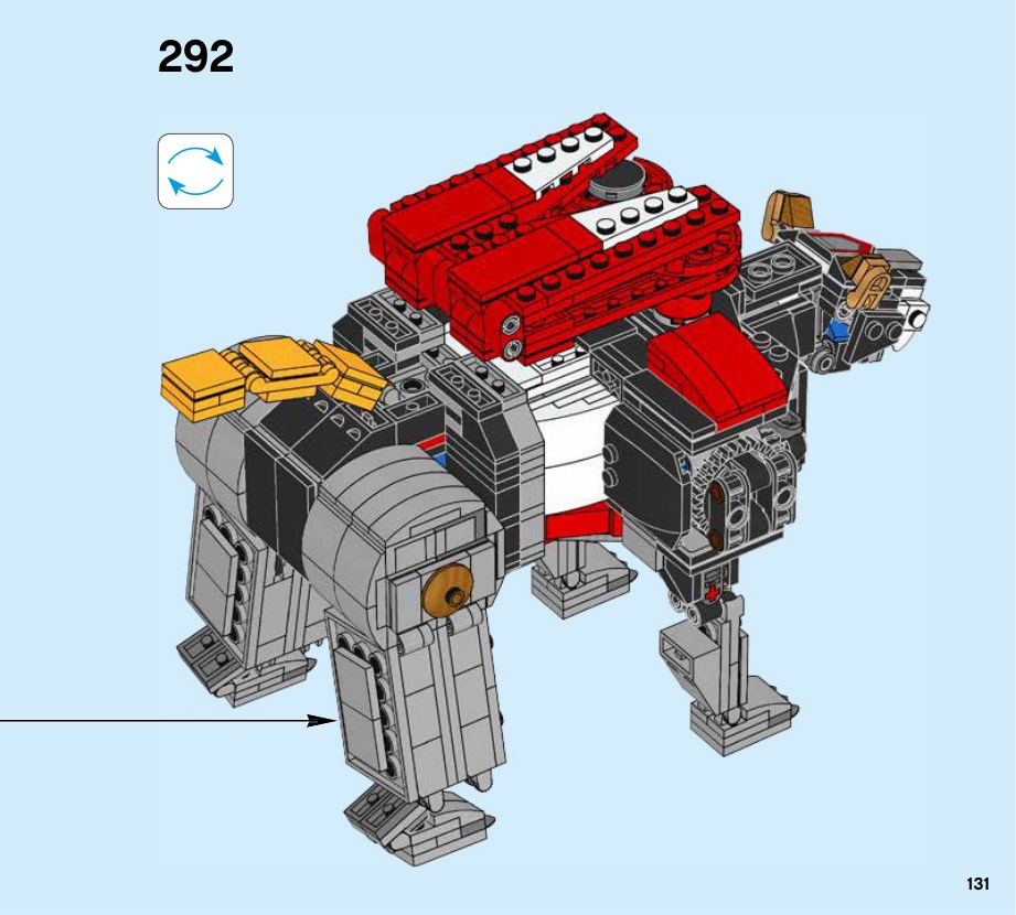 Notice LEGO 21311 : Lion noir.