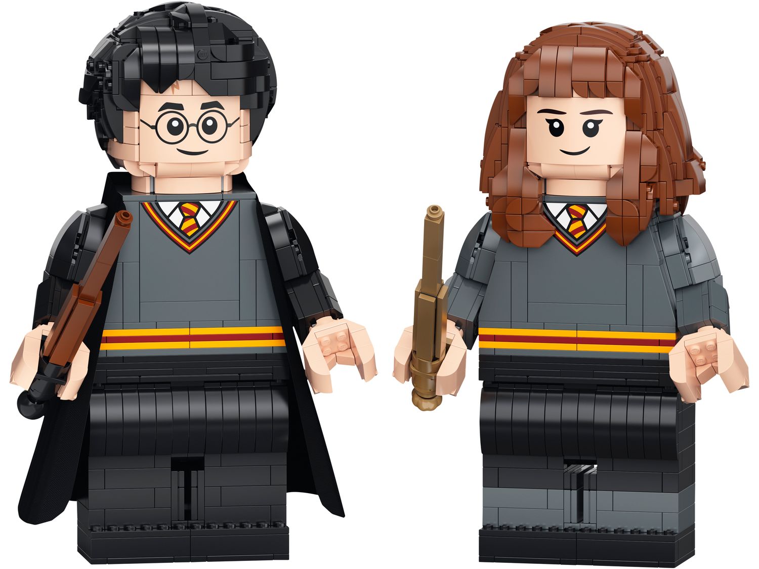 LEGO 76393 — Harry Potter et Hermione Granger, vue officielle du modèle.