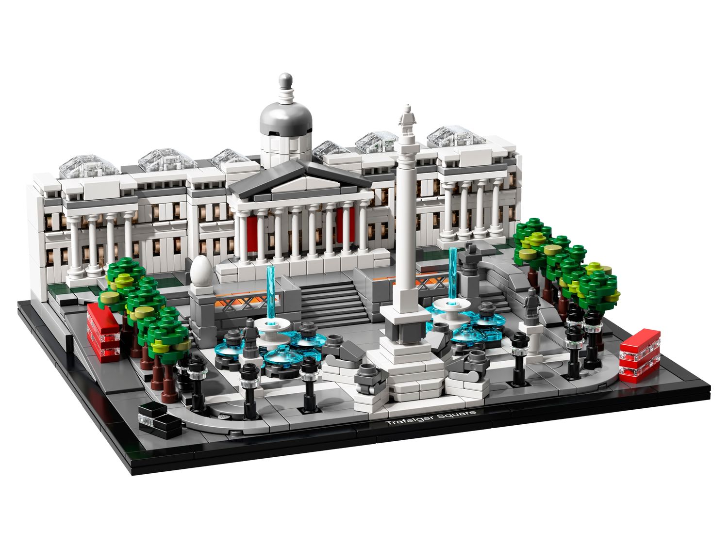 LEGO 21045 — Trafalgar Square, photographie officielle du modèle.