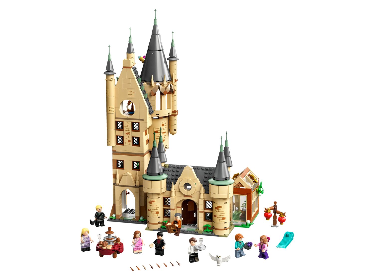 LEGO 75969 — La Tour d’astronomie de Poudlard, vue officielle du modèle.