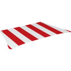 Élément LEGO 6314371 : Deux grandes voiles rayées
