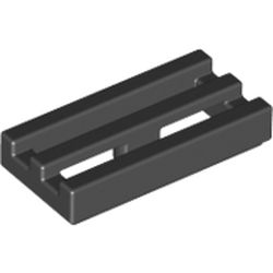 Élément LEGO 241226 : La même grille, en noir