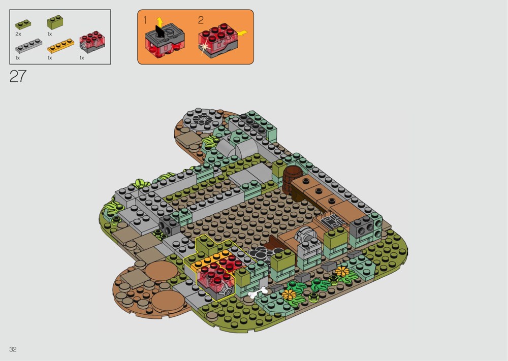 Notice LEGO 21325, page 32, étape 27