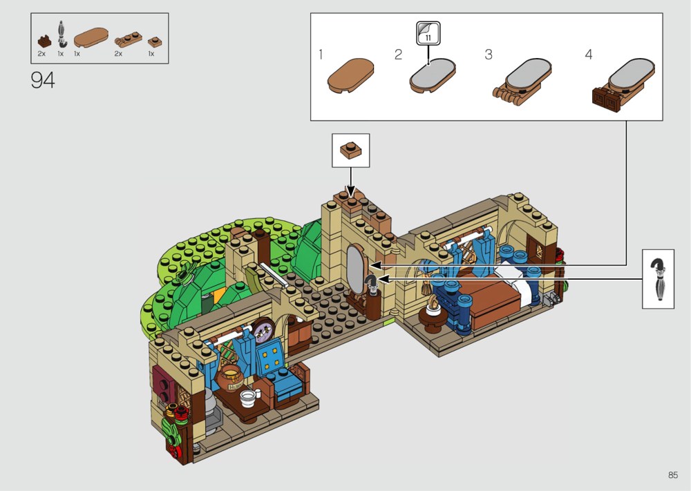 Notice LEGO 21326, page 85, étape 94