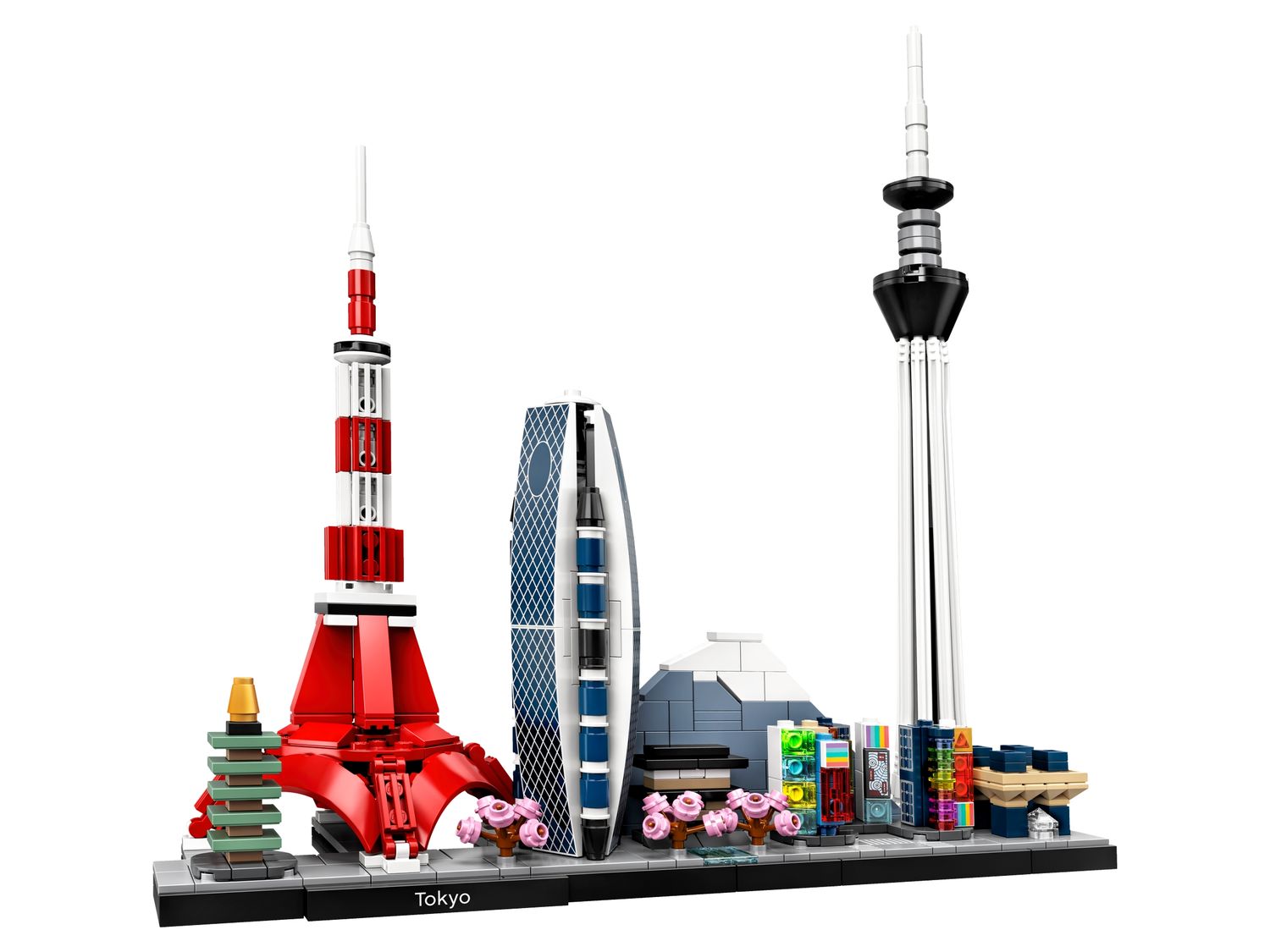 LEGO 21051 — Tokyo, photographie officielle du modèle.