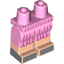 Élément LEGO 6299913 : Le bas rose de la robe