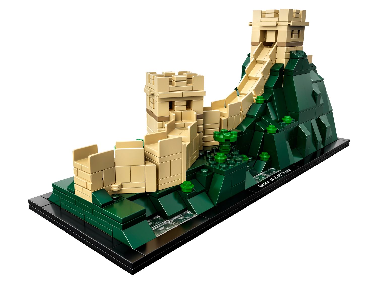 LEGO 21041 — La Grande Muraille de Chine, photographie officielle du modèle.