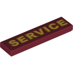 Élément LEGO 6288639 : L’enseigne SERVICE