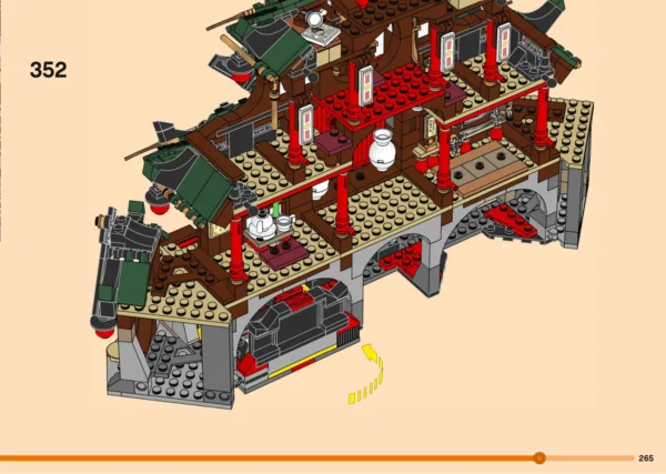Notice officielle LEGO 71767, page PDF 265 : Comprendre le panneau d’entrée