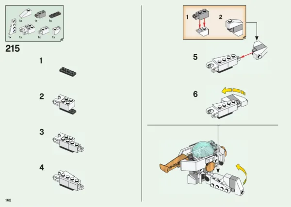 Notice LEGO 71756, page 162, étape 215