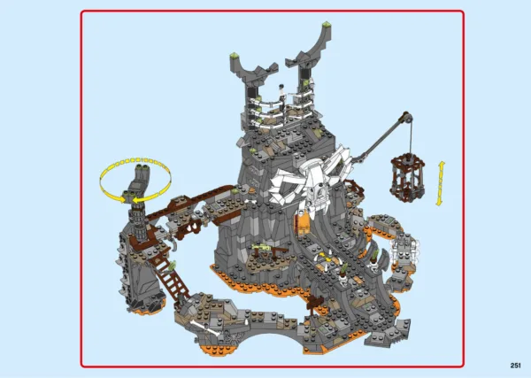 Notice officielle LEGO 71722, page PDF 251 : Relier les commandes aux effets