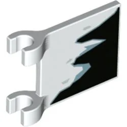 Élément LEGO 6268503 : Quatre drapeaux blancs