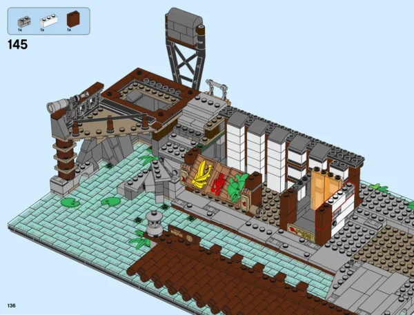 Notice LEGO 70657, page 136, étape 145