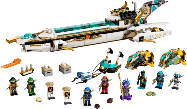 LEGO 71756 — L’Hydro Bounty, photographie officielle du modèle.