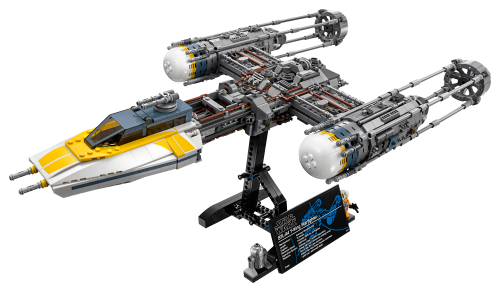 LEGO 75181 — Y-wing Starfighter UCS, photographie officielle du modèle.