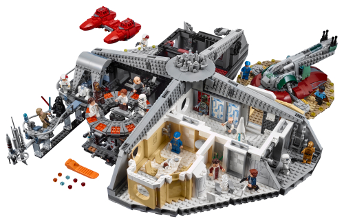 LEGO 75222 — Trahison à la Cité des Nuages, photographie officielle du modèle.