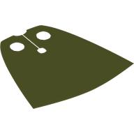 Élément LEGO 6259701 : Le tissu vert olive