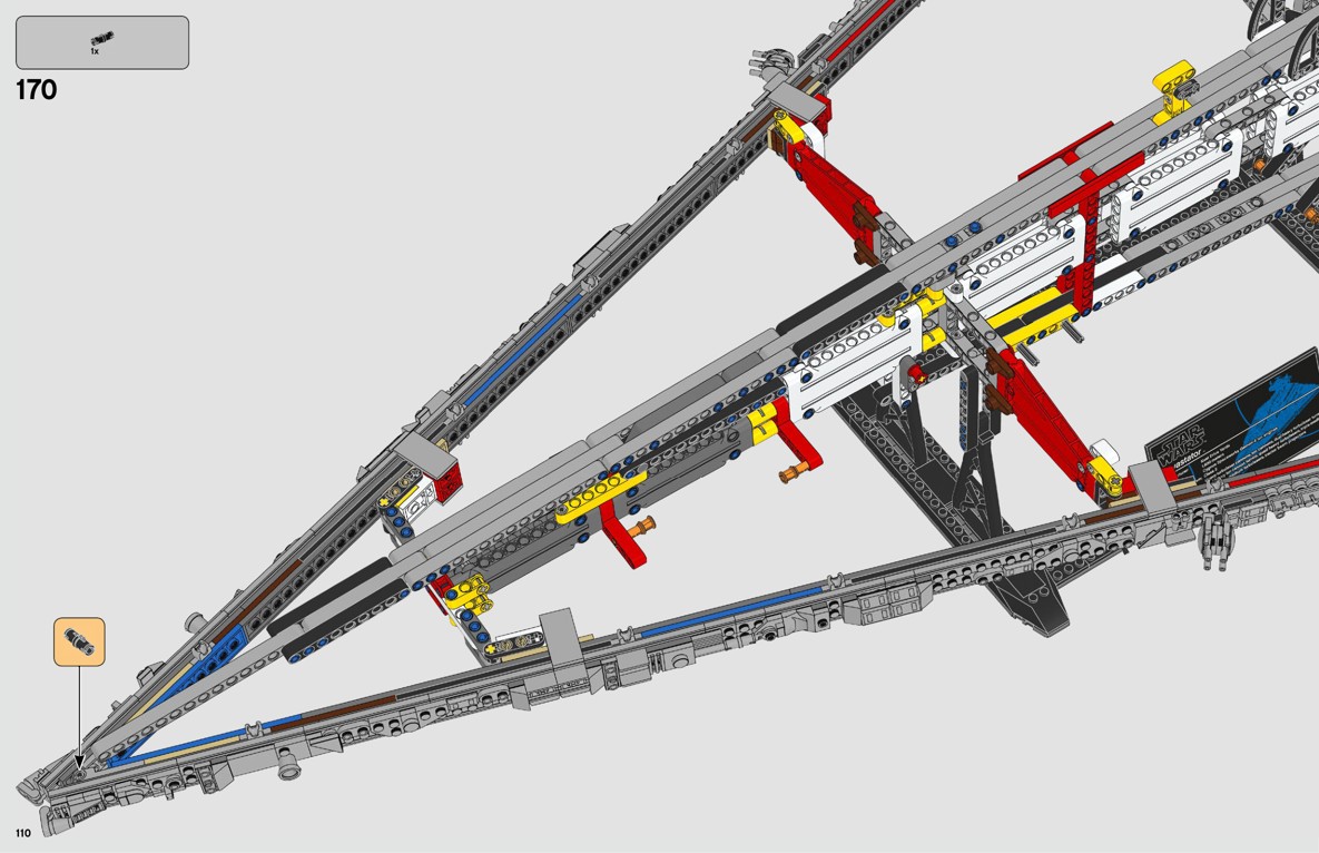 Notice LEGO 75252, page 110, étape 170