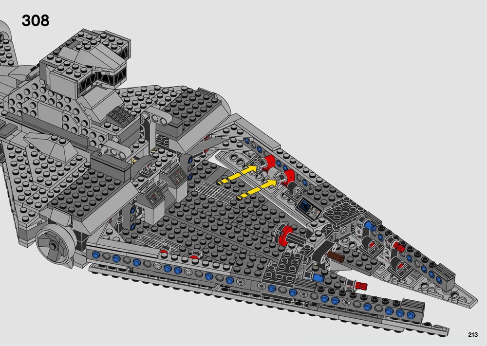 Notice LEGO 75315, page 213, étape 308