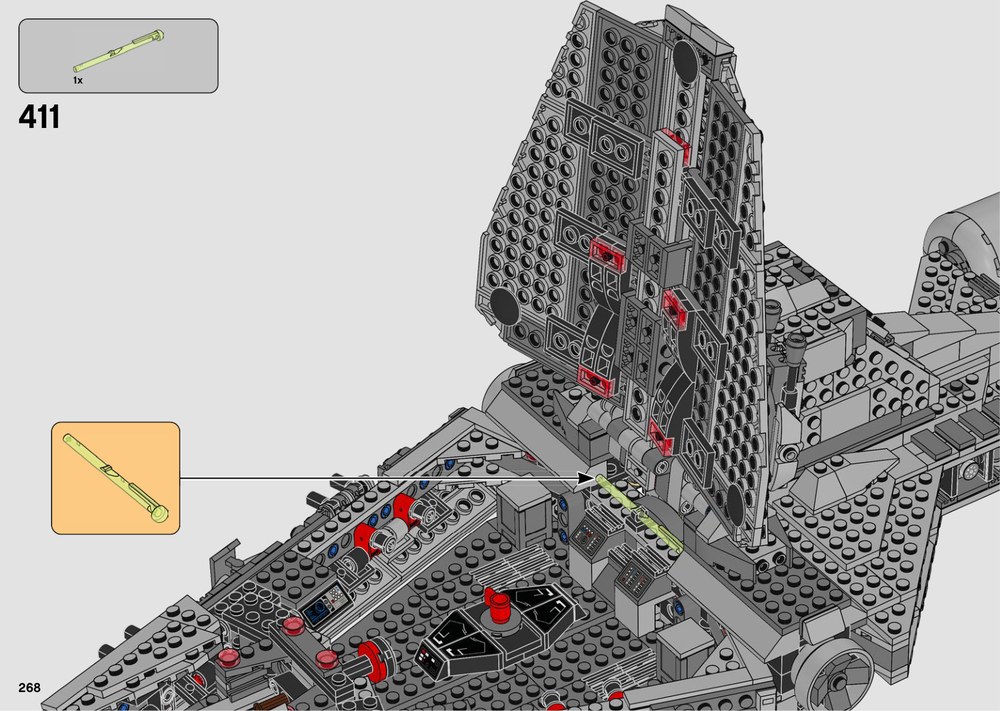 Notice LEGO 75315, page 268, étape 411