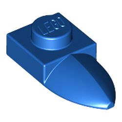 Les deux pointes bleues du nœud arrière, élément LEGO 6123860.