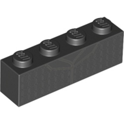 Brique de torse imprimée 1 × 4, élément LEGO 6213700.