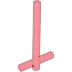 Lame rouge en croix — référence SAV, élément LEGO 6247308.