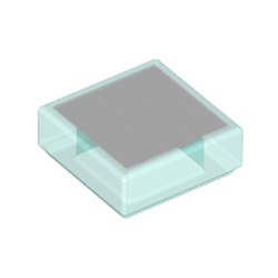 Les deux yeux carrés à surface blanche, élément LEGO 6179033.