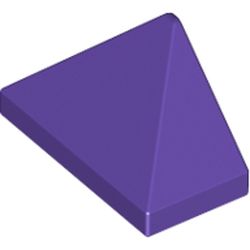 Les deux pointes du masque violet, élément LEGO 6185990.