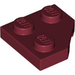 Les deux plaques biseautées du casque, élément LEGO 6210310.