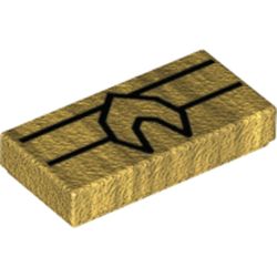 La tuile dorée de la boucle, élément LEGO 6213549.