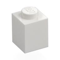 Brique blanche 1 × 1 à un tenon, LEGO 300501.