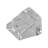 Petite pente transparente incolore 30 degrés 1 × 1 × deux tiers, référence Rebrickable 54200, Trans-Clear RB 47.