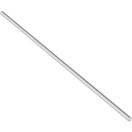 Long tube blanc de diamètre 3 mm et longueur catalogue 24L, référence Rebrickable 75c24, élément LEGO 6178597.