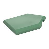 Tuile pentagonale unie Sand Green, référence Rebrickable 22385, couleur RB 378, élément LEGO 6245273.