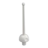 Visuel catalogue d’une épée d’escrime blanche à fine lame et garde arrondie, Rebrickable 93550 White RB 15, élément LEGO 6605469.