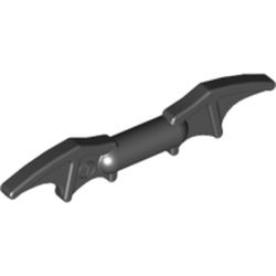 Batarang noir LEGO 4650620, référence BrickLink 98721.