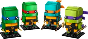 LEGO 40878 Figurines des Tortues Ninja