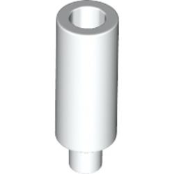 La bougie : pièce LEGO 37762, couleur blanc, élément 6234807.
