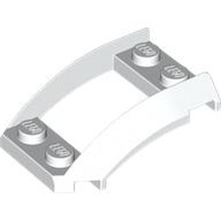 Intérieur blanc de l’oreille, couleur Blanc, référence BrickLink 47755, élément LEGO 6135186.