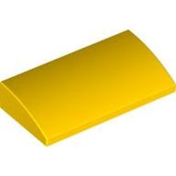 Courbe jaune, couleur Jaune, référence BrickLink 88930, élément LEGO 4597902.