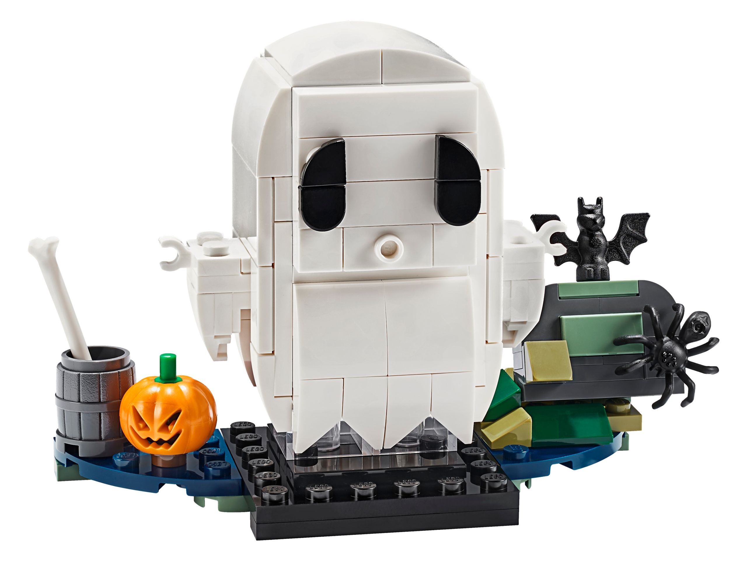 Modèle officiel LEGO 40351 : Le fantôme d’Halloween.