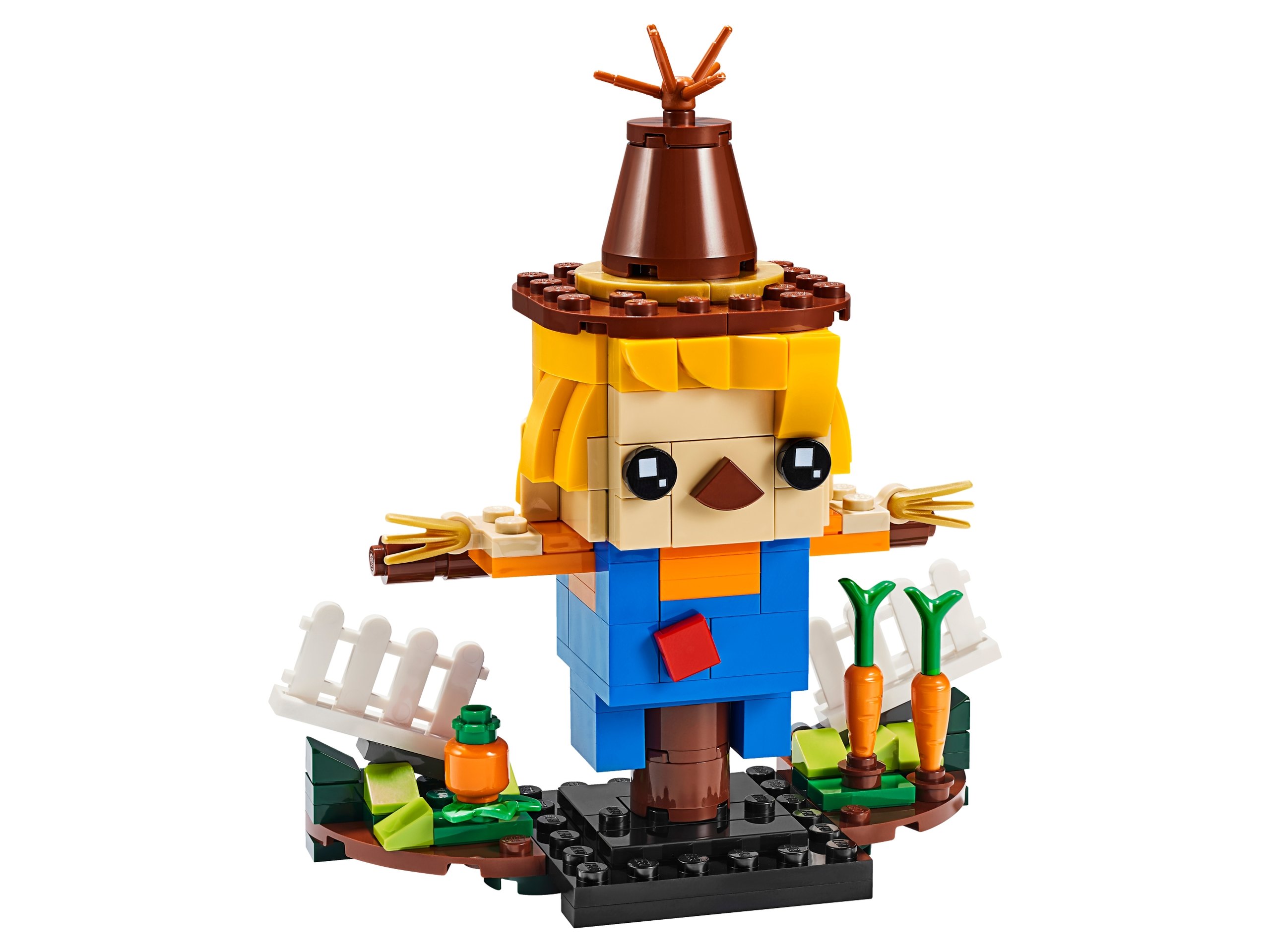 Modèle officiel LEGO 40352 : L’épouvantail de Thanksgiving.