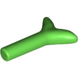 Fanes de carotte, couleur Vert vif, référence BrickLink 33183, élément LEGO 4119479.